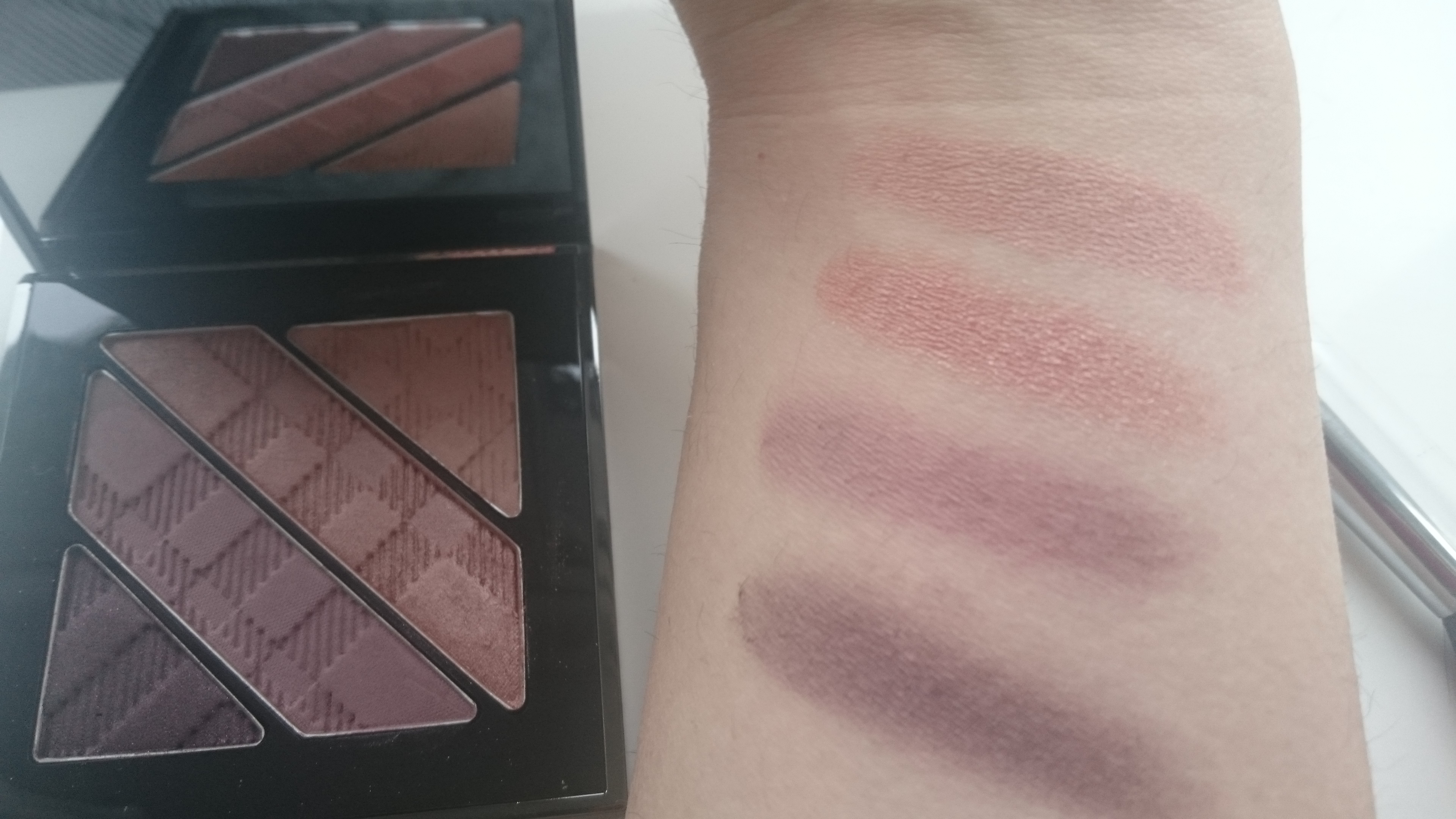 Burberry No. 102 Pale Barley and No. 204 Mulberry: Swatches and Review |  shhdonttellhim